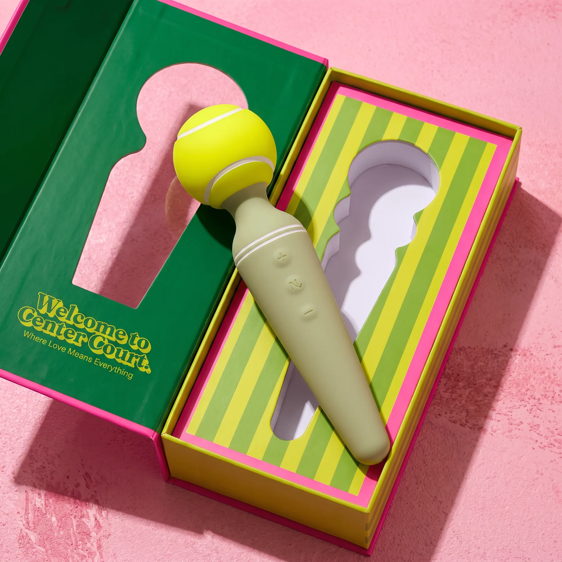 Tennis ball vibrator lifestyle image